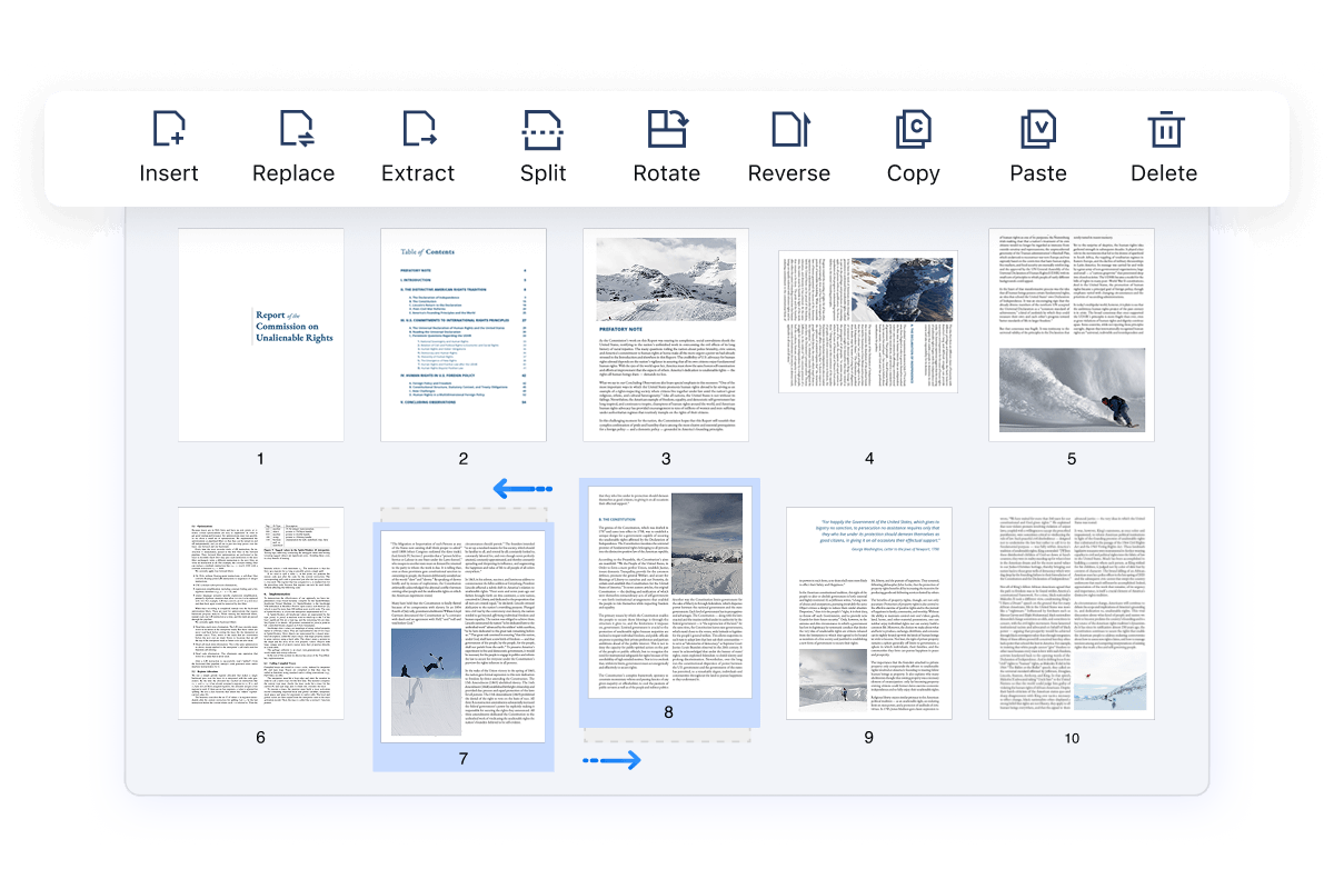 Organize PDF Pages with Ease