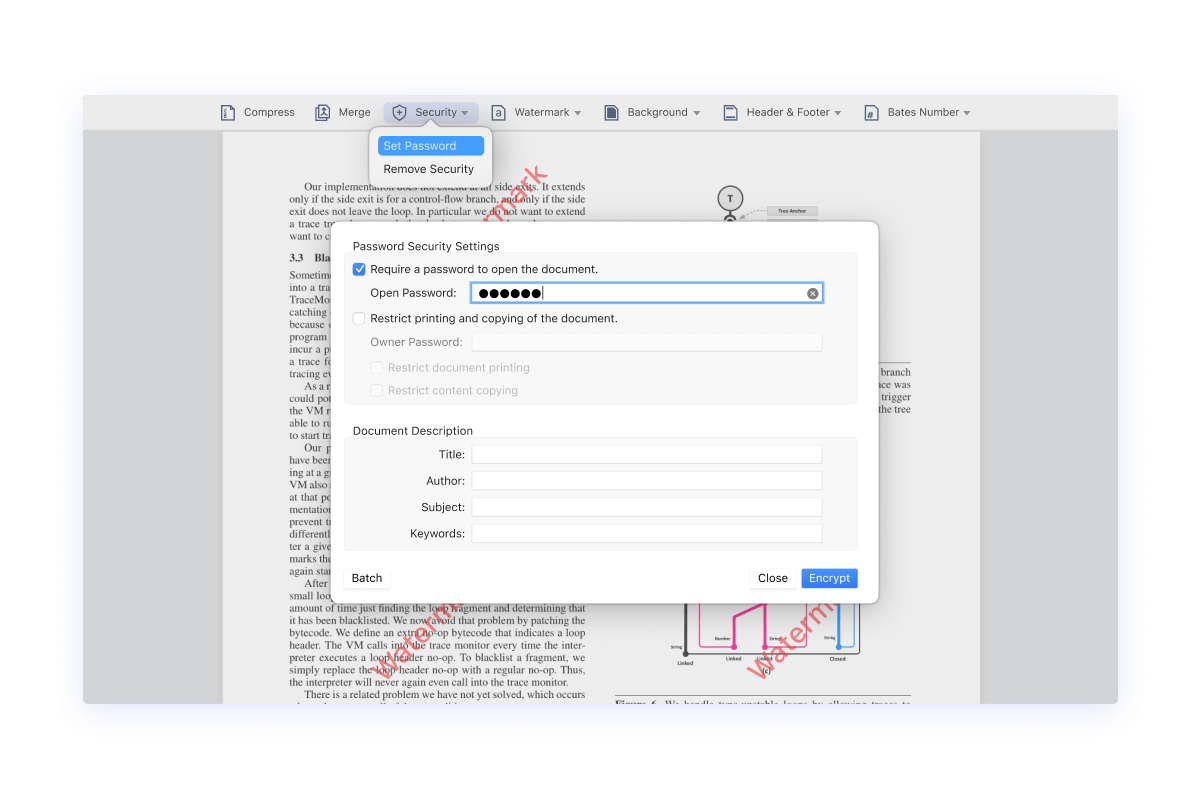 Safeguard PDF Document Security