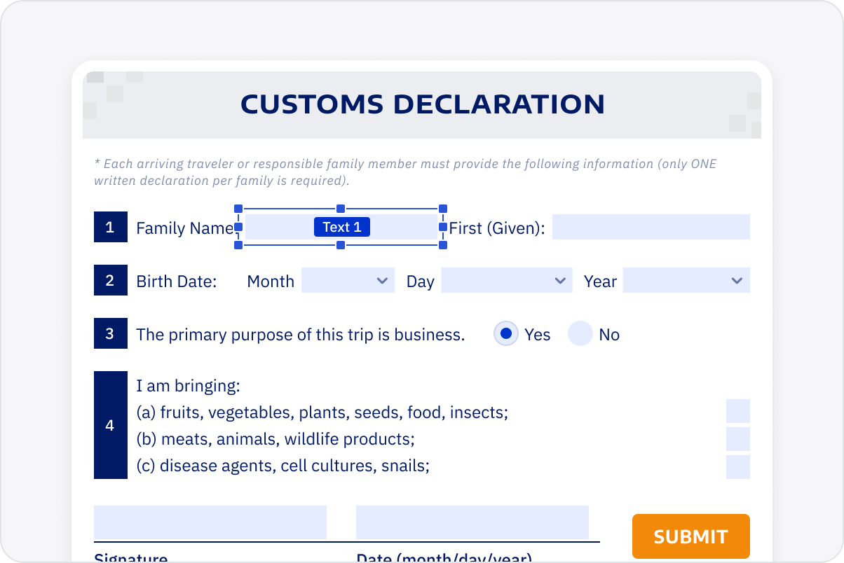 Create Fillable Forms