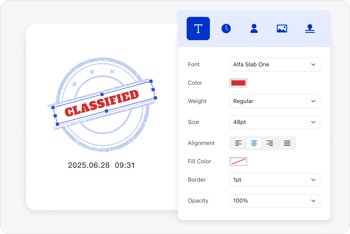 Create Customized Stamps