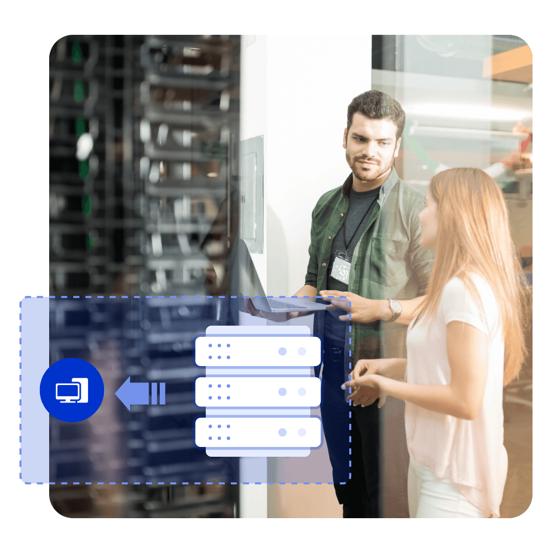 Privat on-premise arbejdsrum