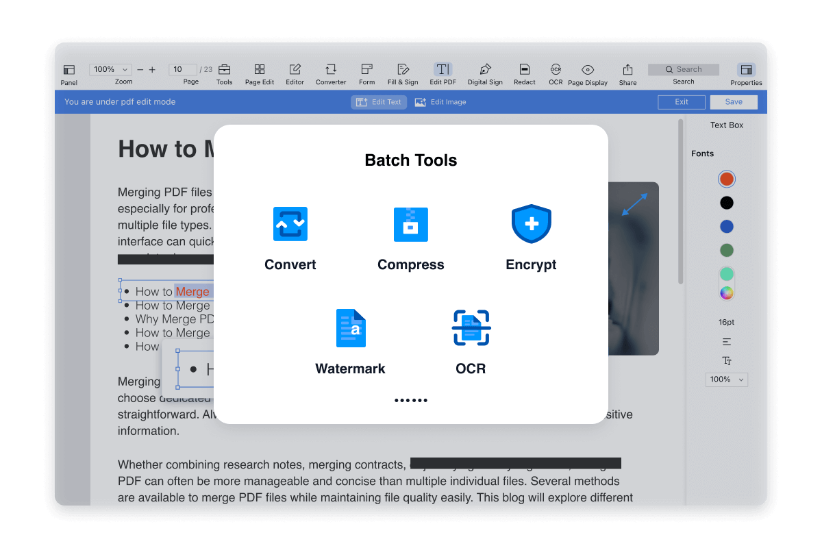 Batch Tools for Repetitive Tasks