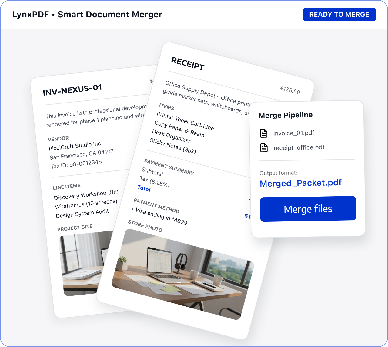 Com LynxPDF admet el flux de treball